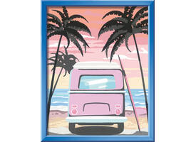 Schilderen op nummers CreArt Beach life