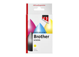 Inktcartridge Quantore alternatief tbv Brother LC225XL geel