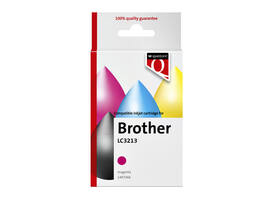 Inktcartridge Quantore alternatief tbv Brother LC3213 rood