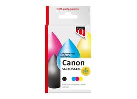 Inktcartridge Quantore alternatief tbv Canon PG560XL CL561XL zwart + kleuren