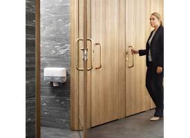 Toiletpapierdispenser Tork T7 Elevation Optiserve Coreless medium duo wit 558040