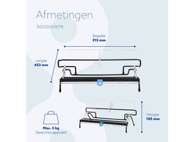 Documenthouder R-Go Flex Read Verstelbaar