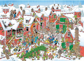 Puzzel Jan van Haasteren Santa's Village 1000 stukjes