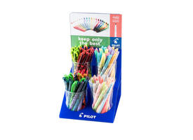 Markeerstift PILOT friXion light assorti display à 96 stuks