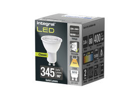 Ledlamp Integral GU10 2700K warm wit 3.6W 400lumen