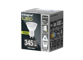 Ledlamp Integral GU10 4000K koel wit 3.6W 400lumen