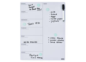 Magnetische planner Desq week 40x30cm magnetisch