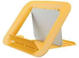 Laptopstandaard Leitz Ergo Cosy verstelbaar recyled geel