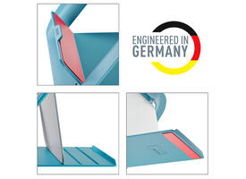 Laptopstandaard Leitz Ergo Cosy verstelbaar recyled blauw
