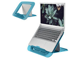 Laptopstandaard Leitz Ergo Cosy verstelbaar recyled blauw