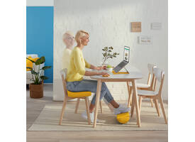 Laptopstandaard Leitz Ergo Cosy verstelbaar recyled blauw