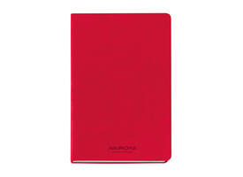Notitieboek Aurora Capri A5 192blz lijn 80gr rood