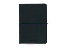 Notitieboek Aurora Tesoro A5 192blz lijn 80gr oranje