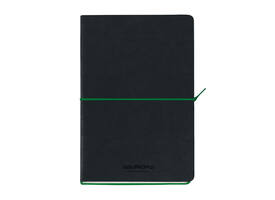 Notitieboek Aurora Tesoro A5 192blz lijn 80gr groen