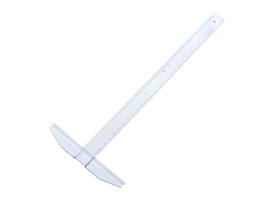Tekenhaak Aristo GeoCollege 75cm transparant