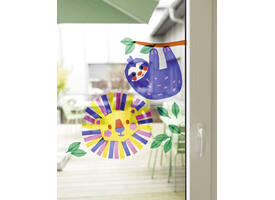 Raamfolie Folia 23x33cm 10 vel 10 kleuren