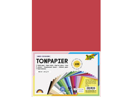 Knutselpapier Folia A4 100vel 25 kleuren