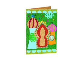 Glitterkarton Folia 50x70cm 300gr 5 vel classic assorti