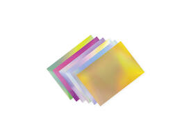 Regenboogpapier en karton Folia 24x34cm 120gr en 250gr 12 vel 6 tinten