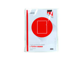 Insteekmap L-model Quantore A4 PP 0.14mm glad 25 stuks