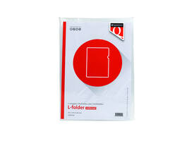 Insteekmap L-model Quantore A4 PP 0.18mm nerf 25 stuks