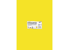 Fotokarton Folia 300gr 50x70cm 14 banaangeel