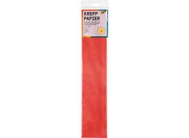 Crêpepapier Folia 50x250cm 10vel 134 vuurrood