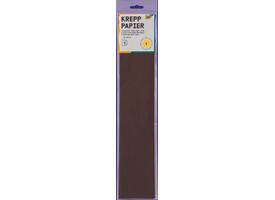 Crêpepapier Folia 50x250cm 10vel 115 chocoladebruin