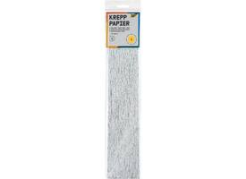 Crêpepapier Folia 50x250cm 10vel 9126 zilver