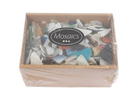 Mozaïek Creativ Company grootte 8-20mm dikte 2-3mm 2kg assorti