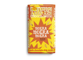 Chocolade Tony's Chocolonely gefeliciteerd melk cocolate chipcookie reep 180gr
