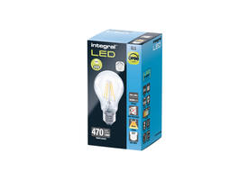 Ledlamp Integral E27 2700K warm wit 3.4W 470lumen