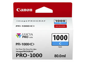Inktcartridge Canon PFI-1000 blauw