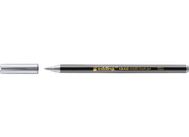 Brushpen edding 1340 metallic zilver