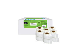Etiket Dymo LabelWriter adressering 25x54mm 12 rollen á 500 stuks wit