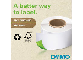 Etiket Dymo LabelWriter adressering 25x54mm 6 rollen á 500 stuks wit
