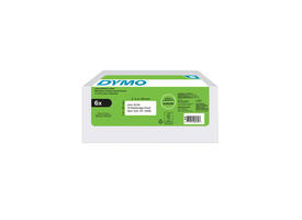 Etiket Dymo LabelWriter adressering 25x54mm 6 rollen á 500 stuks wit