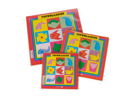 Vouwblaadjes vierkant 16x16cm 65gram assorti