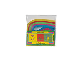 Vlechtstroken Kreatief 1.5x48cm assorti 200 stuks