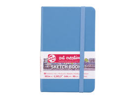 Schetsboek Talens Art Creation 80  vel 140gr 90x140mm lichtblauw