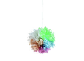Zijdevloeipapier Folia 50x70cm 20gr iriserend assorti 5 vel
