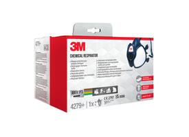 Masker 3M chemische stoffen FFABEK1 P3 D filters