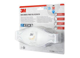 Stofmasker 3M Aura voor schuren 9322 FFP2 met ventiel 2 stuks