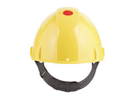 Veiligheidshelm 3M 53-62cm Uvicator en pinverstelling geel