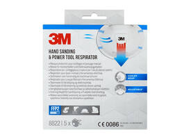 Stofmasker 3M voor schuren 8822 FFP2 met ventiel 5 stuks