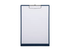 Klembord MAULbalance A4 staand versterkt 3mm karton blauw
