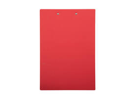 Klembord MAULbalance A4 staand versterkt 3mm karton rood