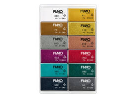 Klei Fimo effect colour pak à 12 sparkelende kleuren