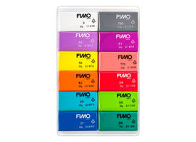 Klei Fimo soft colour pak à 12 briljante kleuren