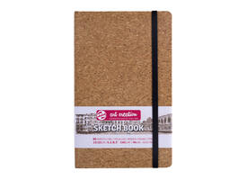 Schetsboek Talens Art Creation 80 witte vellen 140gr 130x210mm kurk